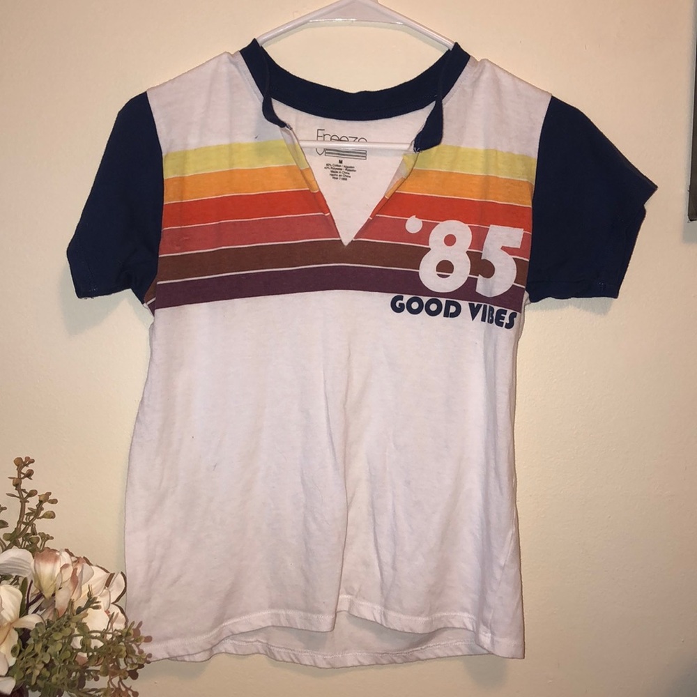 “Good Vibes ‘85” V-neck